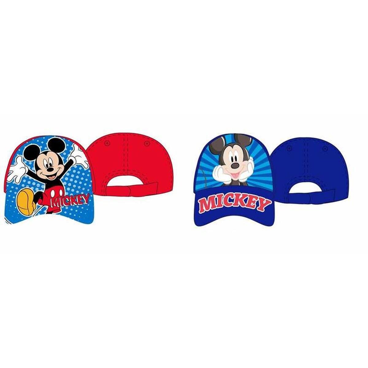 Børnekasket Mickey Mouse